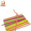 Disposable PLA Drinking Straws Compostable Plant Based Smoothie Beverage Customized PLA Biodegradable PLA Customized Straws