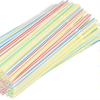 Fuling Free Sample Flexible Colorful Disposable Plastic Straws for Home Parties