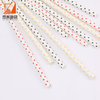 Wholesale Paper straw Wave point pattern 100% biodegradable straw Beverage paper straw