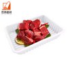 Cheap Customized Eco-friendly Corn starch food tray Biodegradable Packaging Disposable Food Tray