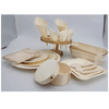 Disposable fork spoon knife plates paper wooden bamboo utensils dinnerware cutlery tableware set