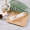 Factory Direct Sale Cutlery Set Biodegradable Bamboo Spoon Fork Knife Disposable Wooden Wrapped Cutlery for Party Wedding