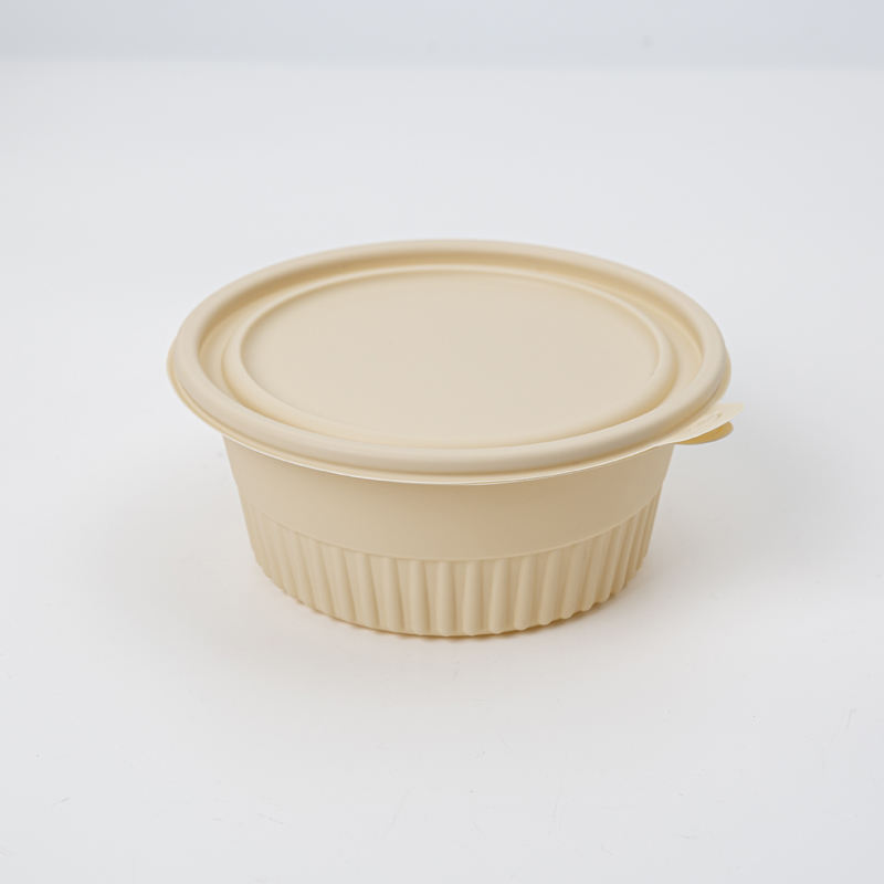 Promotional disposable restaurant takeaway food Container Corn Starch Lunch Box