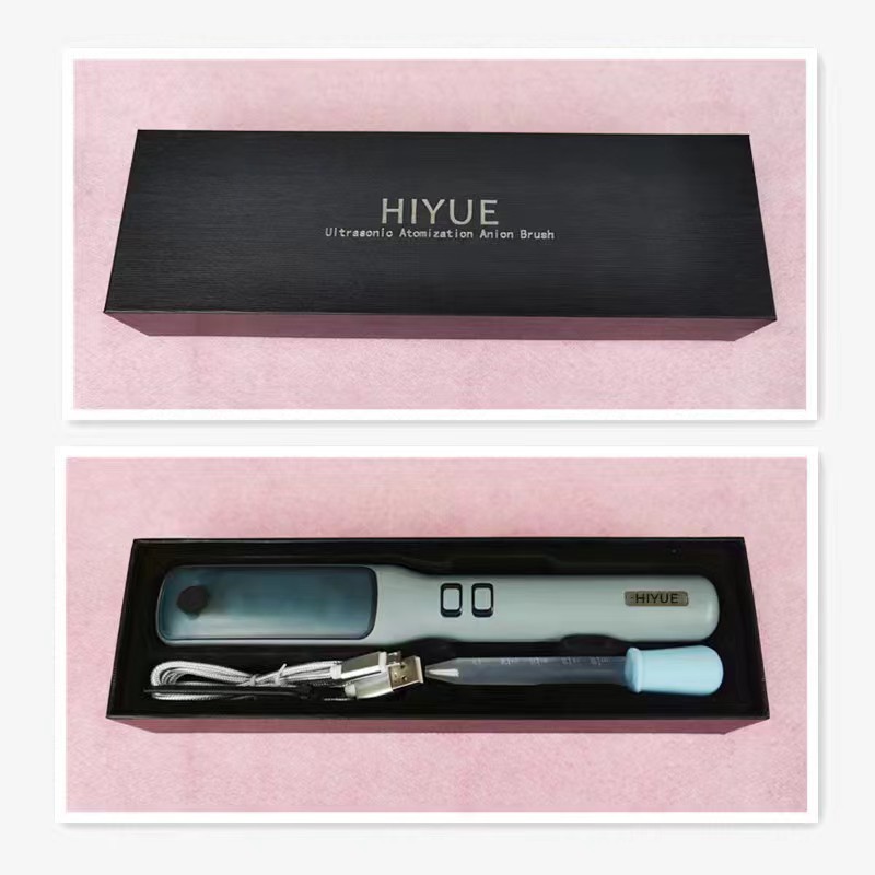 Hair moisturizing comb Micro Mist Technology, Portable, Rechargeable