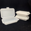 Bio-Based 6.5 Inch Takeaway Biodegradable Cornstarch Catering Lunch Food To Go Box Container Disposable Food Takeaway Packaging