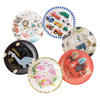 Factory price wholesale Paper plates Party wedding decorations cartoon color paper plate disposable dinner plate
