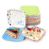 Custom ECO friendly disposable paper plate birthday party decorative paper plate