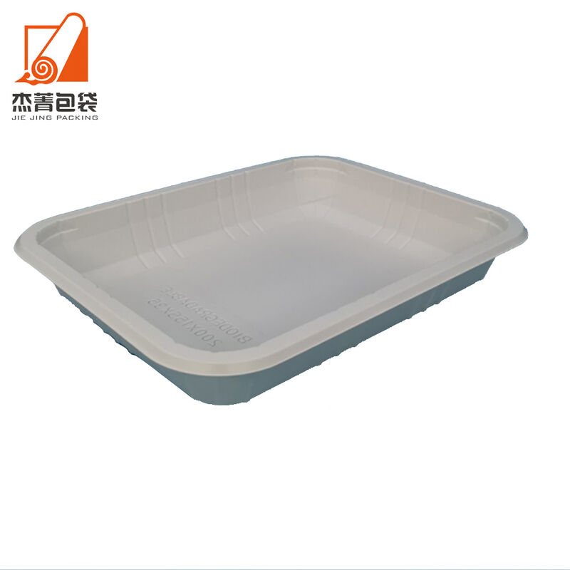 Disposable Corn starch food plates plastic cutlery cake disposable trays