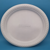 10 Inch Round White Restaurant To Go Tableware Premium Eco Friendly Corn Starch Biodegradable Disposable Plate