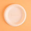8 inch Cornstarch Bio-Based Custom Color Disposable Festival Food Dessert Cake Plate Party Supplies Tableware Plate Set