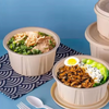 Cheap Price Disposable 850ml Takeaway Bowls Bio Based Corn Starch Bowl