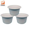 High quality 300ml white biodegradable corn starch disposable soup food paper round cup