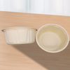 Wholesale 1500ml Eco Friendly Cornstarch Take Away Disposable Microwave Safe Soup Bowl