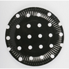 Supplier's promotional price Disposable paper plate Environmentally friendly wave point printing disposable paper plate