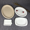 Self-marketing Paper plate Dining room dinner biodegradable plate Disposable paper plate