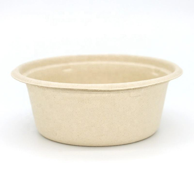 Top Seller Biodegradable Disposable Bagasse Takeaway Food Container Soup Noodle Bowl With Lid