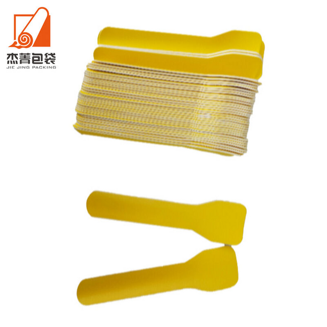 Spot sale Ice cream spoons Biodegradable disposable ice cream paper spoons are eco-friendly
