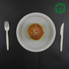 biodegradable eco knife biodegradable cornstarch Disposable Tableware disposable corn starch cutlery spoon fork knife