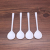 Custom Printed LOGO Packaged Eco-friendly Knife Fork Spoon Tableware Biodegradable Heavy Duty Cornstarch Spoon