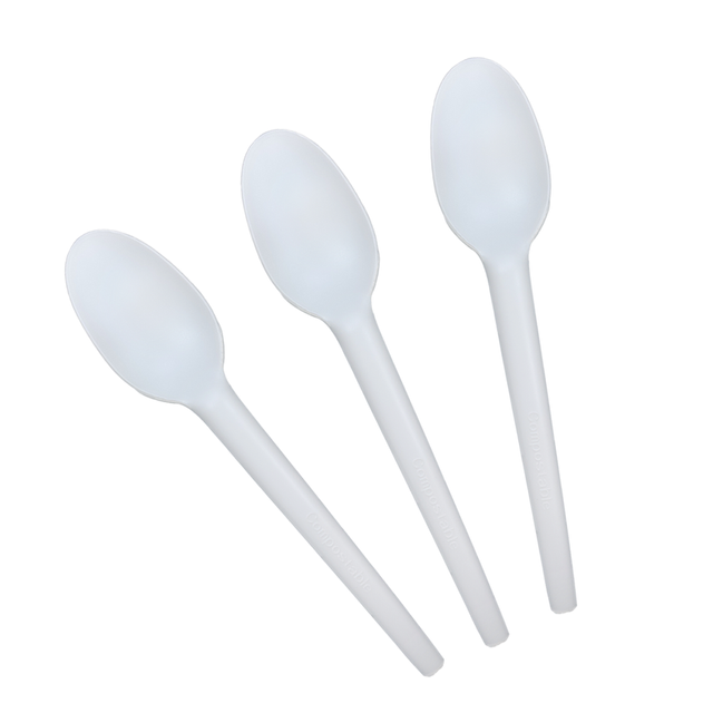 Recyclable Factory Price Eco-friendly PLA Cutlery Compostable Utensils Cornstarch Tableware