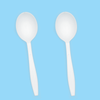 Custom logo Natural biodegradable Chinese tableware Portable tableware set biodegradable cornstarch spoons