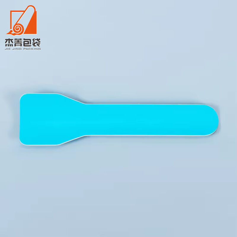 Custom Cpla Small Jelly Spoon Biodegradable Colored Spoon For Ice Cream Compostable Small Yogurt Spoon