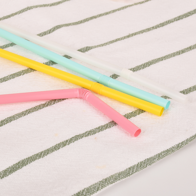 Hot Sales Disposable Biodegradable Compostable PLA Straw Parties Bars Free Printed Drinking Straws