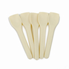 Individually Wrapped Cutlery Disposable Ice Cream Spoon PLA Colorful Ice Cream Tasting Spoons