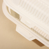 Umwelt freundliche Clamshell-Verpackung Biologisch abbaubare Kunststoffsc halen für nachhaltige Lebensmittel liefer dienste zum Mitnehmen