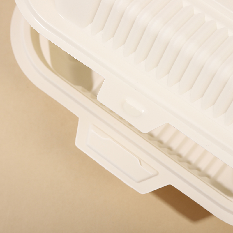 Umwelt freundliche Clamshell-Verpackung Biologisch abbaubare Kunststoffsc halen für nachhaltige Lebensmittel liefer dienste zum Mitnehmen