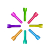 Disposable Paper Ice Cream Spoon Mini Disposable Paper Ice Cream Scoop Colored