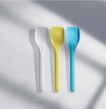 New Colored PLA Cute Mini Ice Cream Scoop Spoon Biodegradable Disposable Ice Cream Spoon for Parties