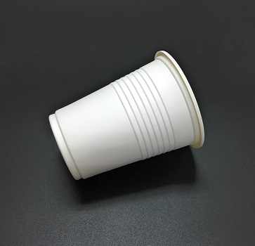 Eco-Friendly Cornstarch Round Cup for Cold and Hot Drinking Cups