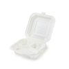Bestseller To Go Container Lebensmittel Einweg biologisch abbaubarer 3-Fach-Lunchbox-Behälter