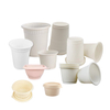 Custom Unbreakable Cornstarch Cups and Rice Husk Lid Tea Milk Beer Disposable Biodegradable Coffee Juice Cup Cornstarch Cup