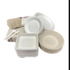 Hot sales white sugar cane food packaging bowl take away bagasse container with lids
