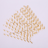 Environmentally Friendly Biodegradable Paper Straw Hot Gold Stamping Dot Paper Straw Party Decoration Paper Straw