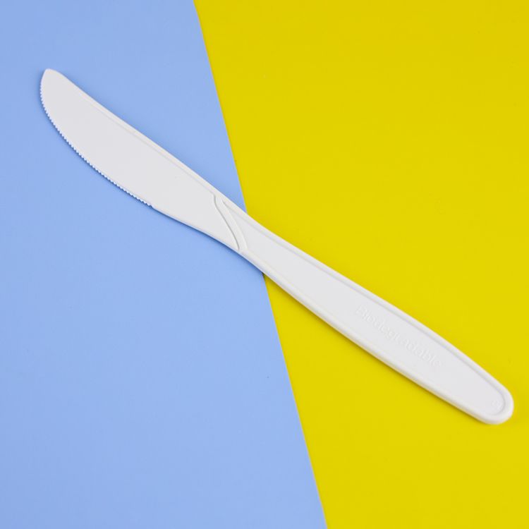 Biodegradable & Compostable Bioplastic Disposable PLA Plastic Cutlery & Utensils, PLA Forks Cutlery