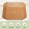 Wholesale Custom High Quality New Design Air Fryer Liners Paper for Home