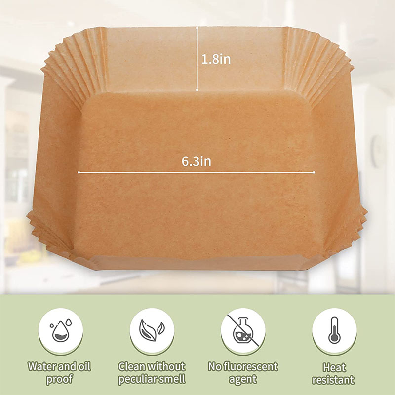 Wholesale Custom High Quality New Design Air Fryer Liners Paper for Home