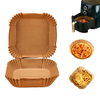  Non-stick Eco Friendly 50pcs air Fryer Disposable Liners Paper Round Bowl