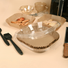 Air Fryer Paper with Food Grade Perforated Degradable Paper with Both Sides Silicone Paper