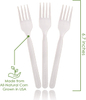 Eco-friendly Cutlery Sets Cornstarch Biodegradable Cutlery Disposable