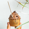 Wholesale Disposable Small Dessert Spoon Wood Dispos for Ice Cream