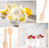 Wooden Spork Customize Wooden Cutlery Set Print LOGO and Brand Manufacturers Biodegradable Disposable Wooden Cutler