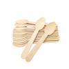 Disposable Fancy Ice Cream Spoon Birch Wooden Spoon Tableware Serving for Yogurt Cake