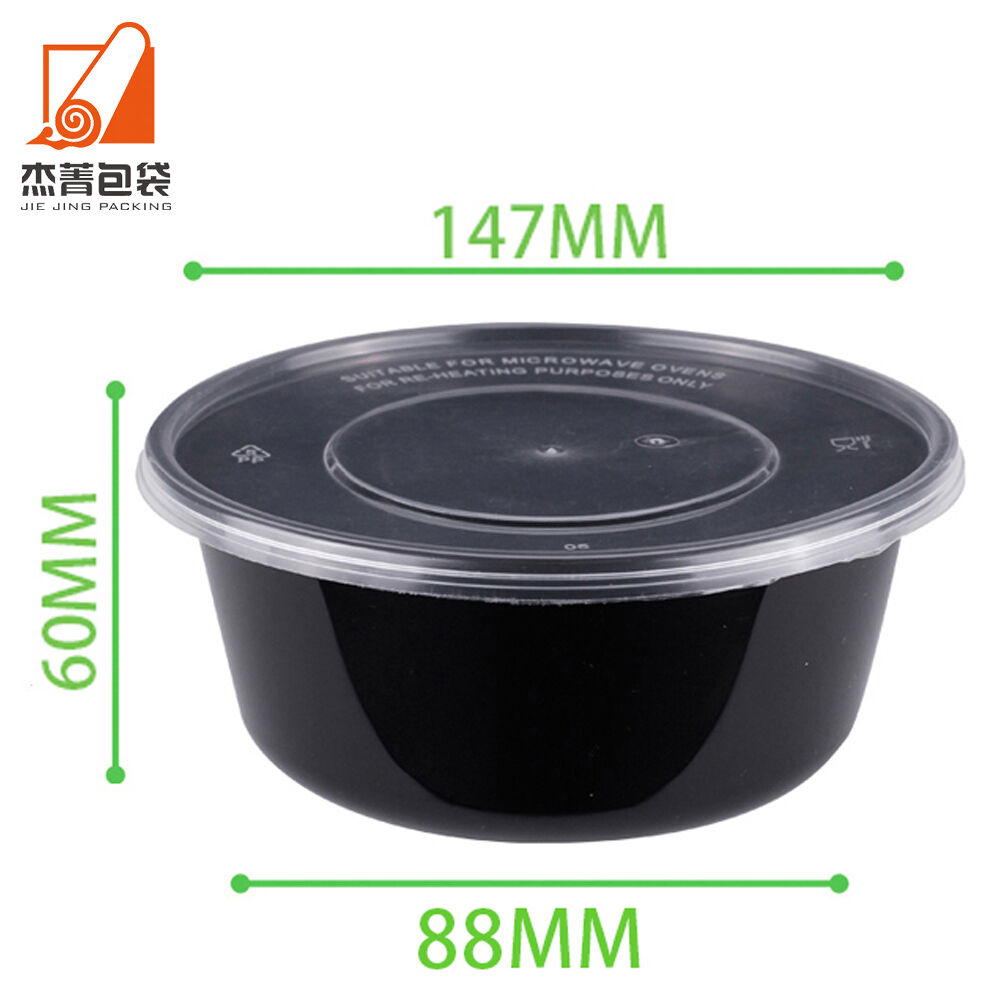 Wholesale 750ML Take Out Food Storage Container Plastic Box Food Container