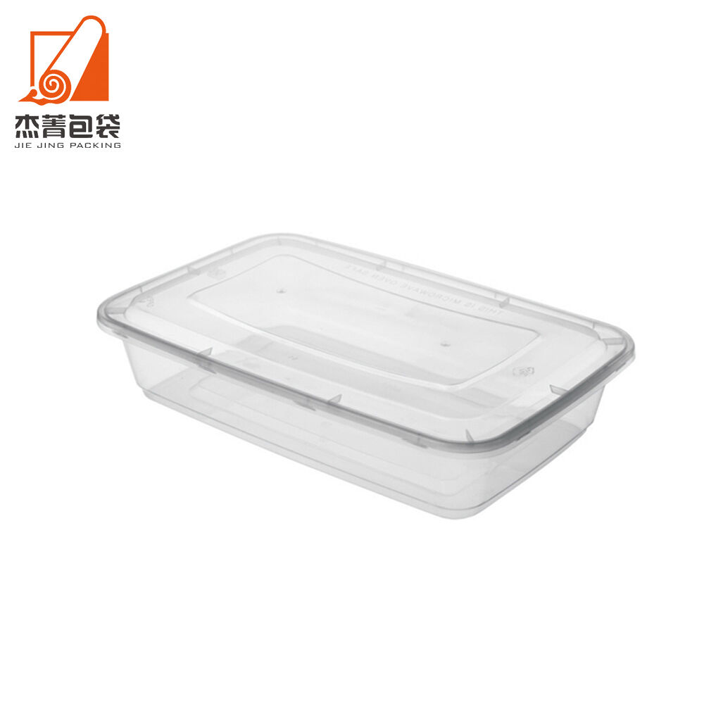 1250 American-style Long Square Box Single Compartment for Hot Food Delivery and Meal Prep Take Out