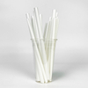 Bulk Wholesale 100% Biodegradable Disposable Drinking Straw PLA Straight Bendable Individual Wrapped Straws for Bar Accessories