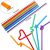 Wholesale straws for children Eco Friendly Disposable PLA Cpla Drinking Food Grade flexible bamboo Straws For Fruit juice